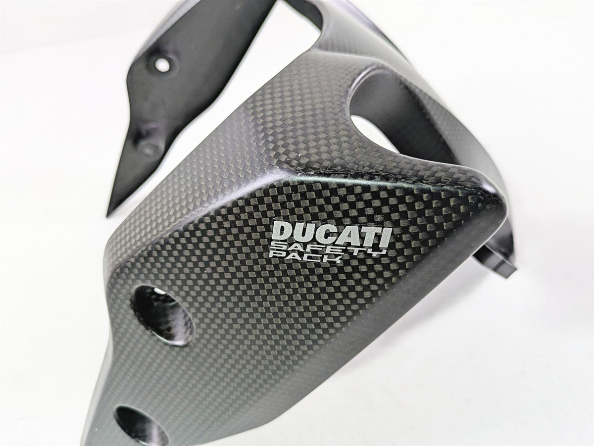 2013 Ducati Hypermotard 821 SP Lower Front Fender Carbon Fiber 56411051AA {{ shop.shopifyCountryName }} - Mototech271