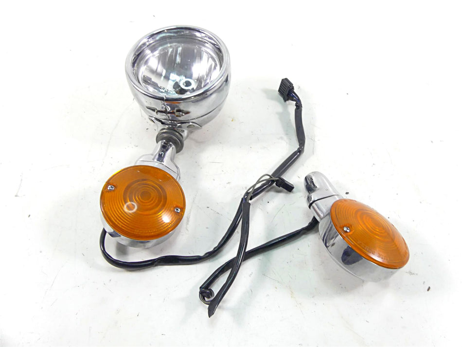 2002 Harley FLSTCI Softail Heritage Front Blinker Spot Light Set - For Parts {{ shop.shopifyCountryName }} - Mototech271