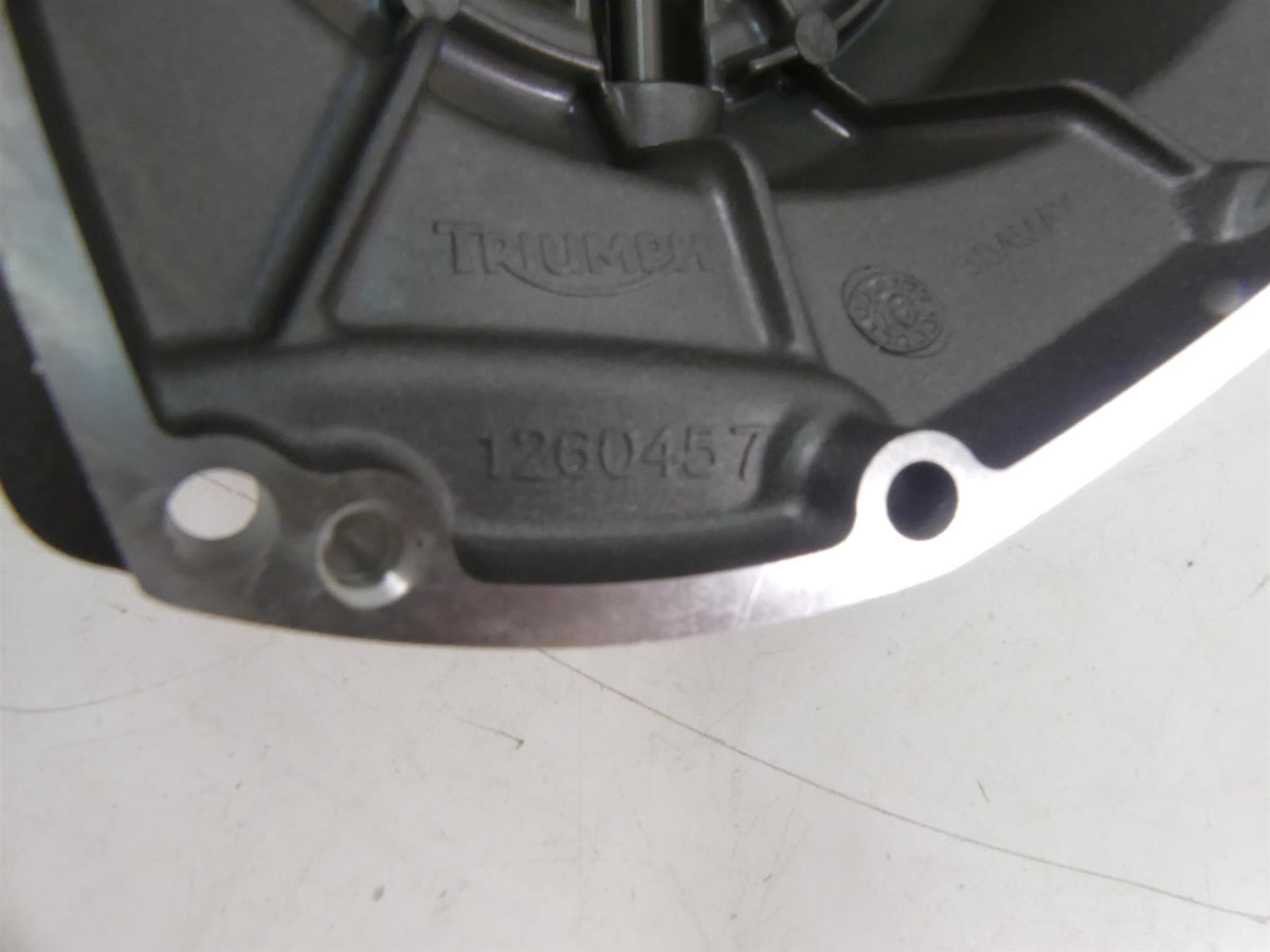 2019 Triumph Street Triple 765R Engine Side Clutch Cover T1260457 {{ shop.shopifyCountryName }} - Mototech271