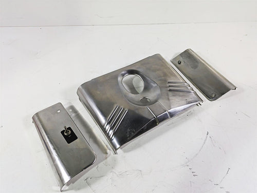 2008 Harley FLSTC Softail Heritage Headlight Head Light Cover Set 67808-86 | Mototech271