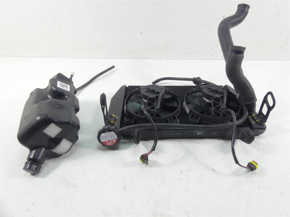 2018 Ducati Hypermotard 939 SP Radiator Fans Reservoir Hoses Set 54840981D {{ shop.shopifyCountryName }} - Mototech271