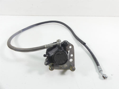 1998 Kawasaki VN800 Vulcan Front Brake Caliper Bracket & Line 43041-1487-GN {{ shop.shopifyCountryName }} - Mototech271