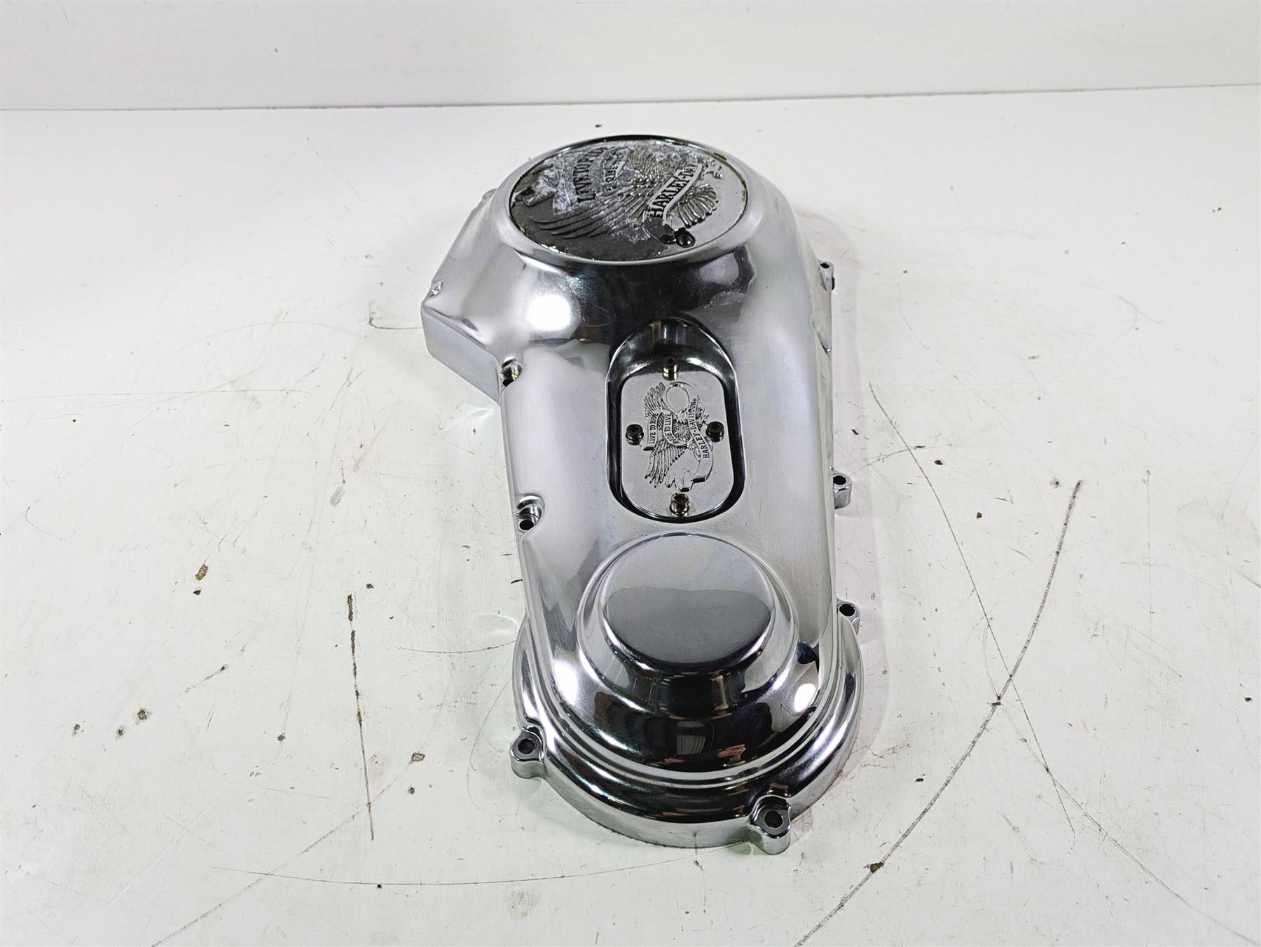 1992 Harley FLSTC Softail Heritage Outer Primary Clutch Cover 60543-89 60506-89A {{ shop.shopifyCountryName }} - Mototech271