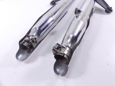 2013 Triumph America EFI OEM Exhaust Muffler Silencer Damper Set - Read T2206424 {{ shop.shopifyCountryName }} - Mototech271