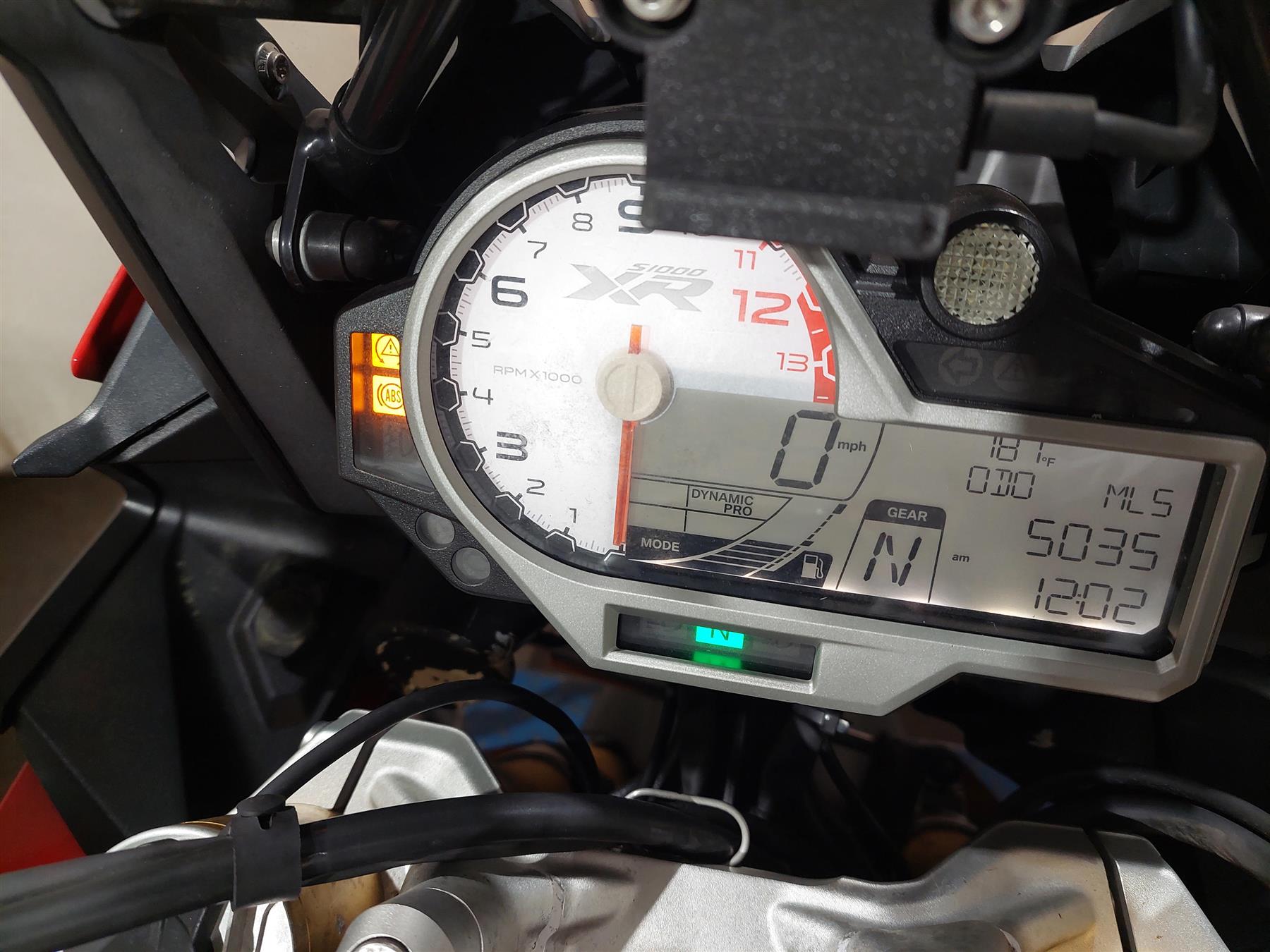 2016 BMW S1000XR K49 Speedometer Speedo Gauges Instrument 5K Only 62118557762 {{ shop.shopifyCountryName }} - Mototech271