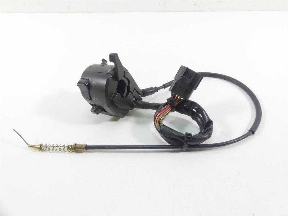 2004 Ducati 999 SBK Left Hand Turn Signal Control Switch + Cable 65140131A {{ shop.shopifyCountryName }} - Mototech271