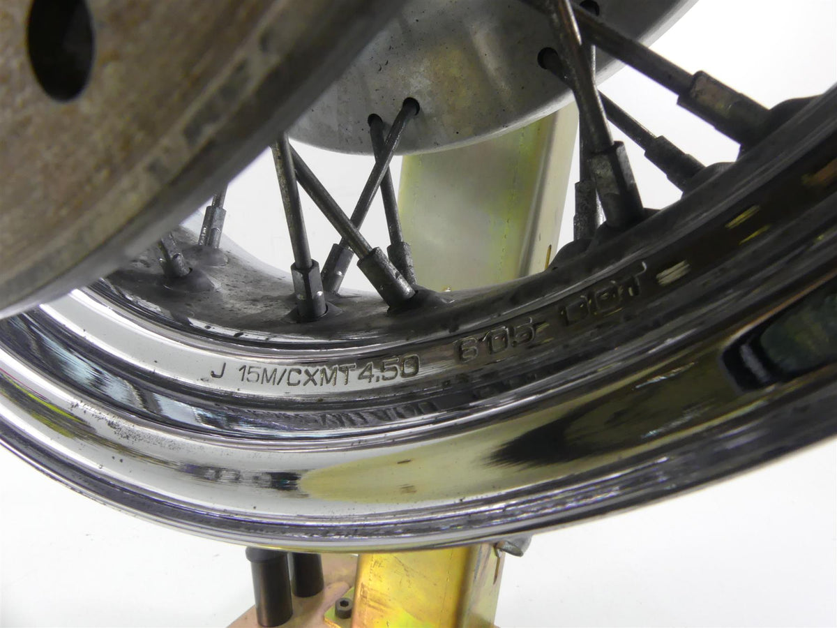 2005 Honda V-Twin VTX1800 S3 Rear 15x4.5 Spoke Wheel Rim 42650-MCV-A11 {{ shop.shopifyCountryName }} - Mototech271