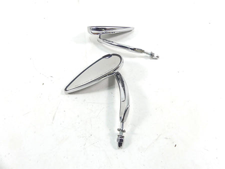 2002 Harley FLSTCI Softail Heritage Willi G Skull Teardrop Mirror Set 91315-04 {{ shop.shopifyCountryName }} - Mototech271