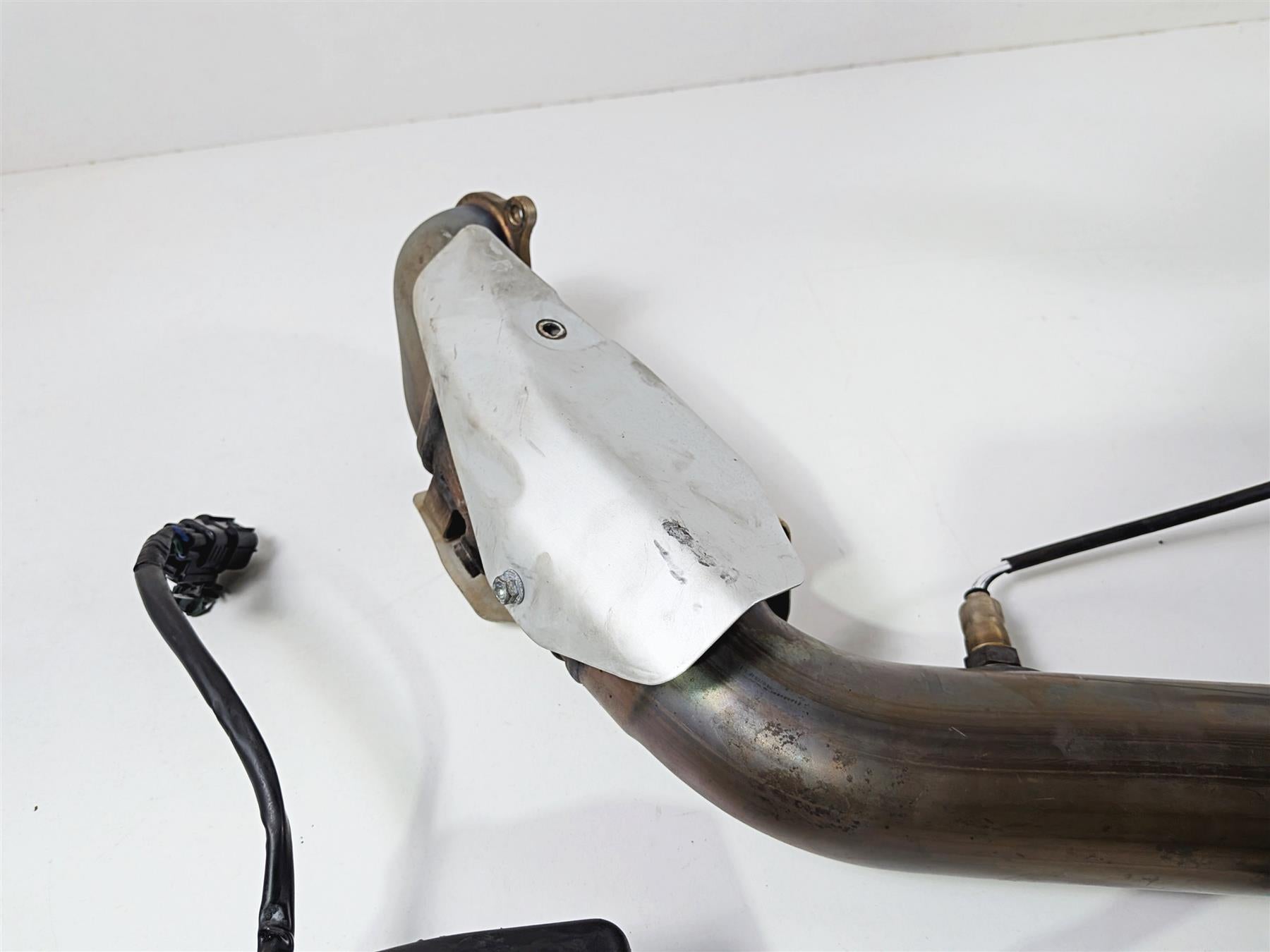 2017 Ducati Panigale 1299 Exhaust Header & Servo Motor 57014452A 57114424B-Mototech271