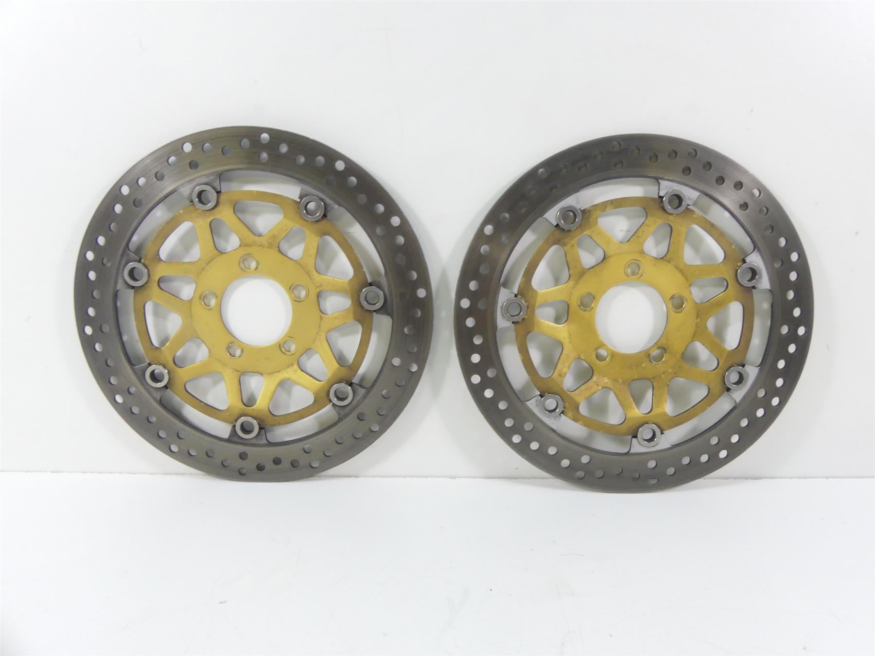 2001 Kawasaki ZX600J2 ZX6R Ninja Front Brake Rotor Disc Set 41080-1442-A4 {{ shop.shopifyCountryName }} - Mototech271