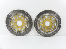 Load image into Gallery viewer, 2001 Kawasaki ZX600J2 ZX6R Ninja Front Brake Rotor Disc Set 41080-1442-A4
