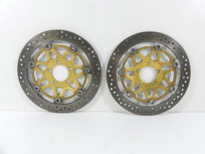 2001 Kawasaki ZX600J2 ZX6R Ninja Front Brake Rotor Disc Set 41080-1442-A4