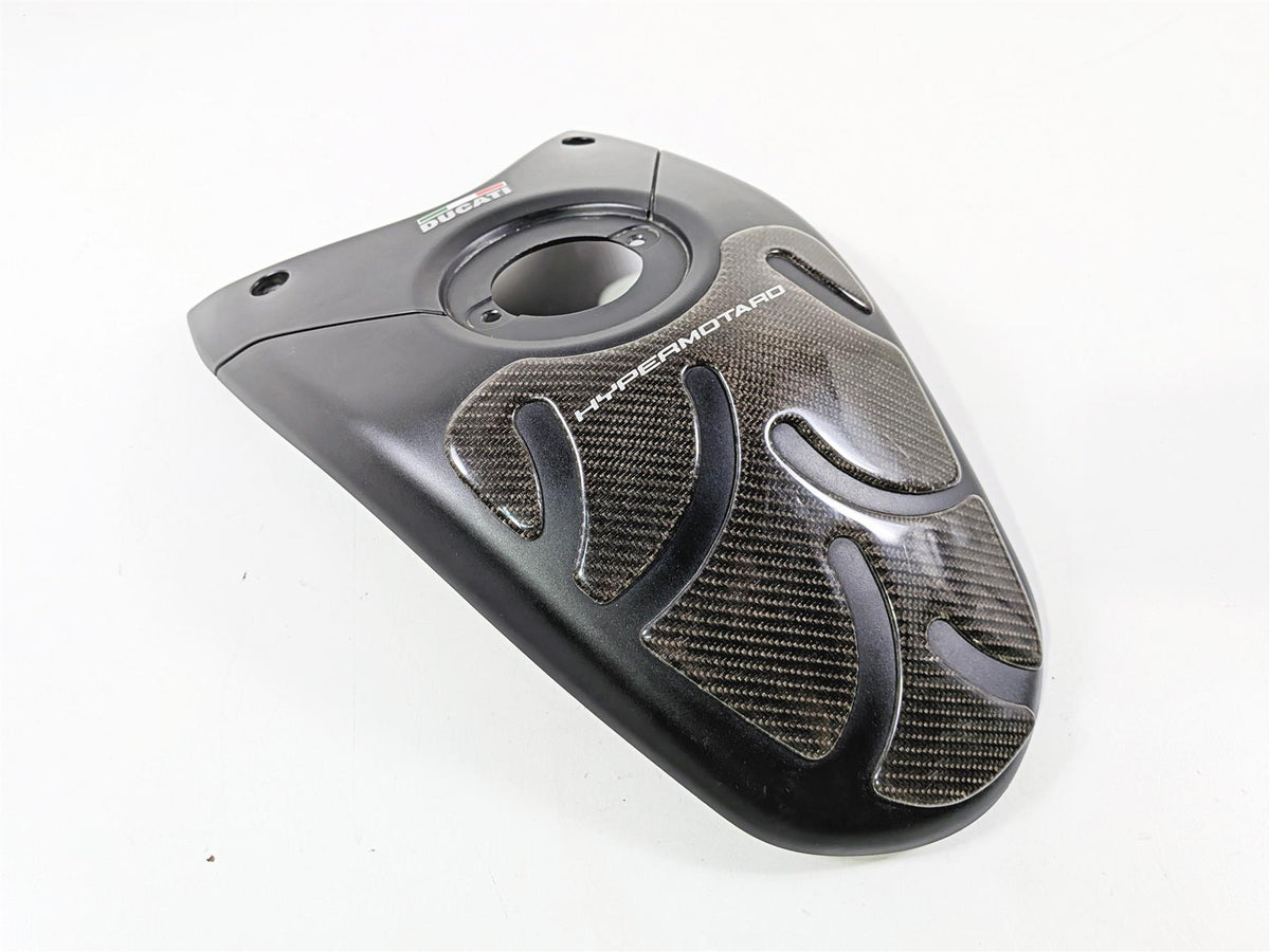 2009 Ducati Hypermotard 1100 S Nice Upper Fuel Tank Cover Fairing 48012541A-Mototech271
