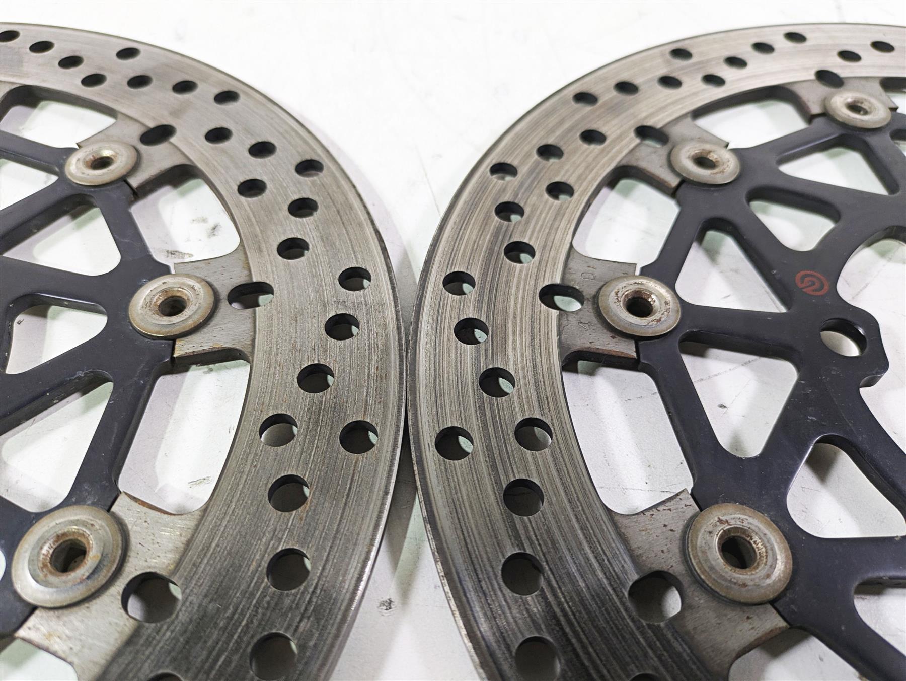 2015 Triumph Tiger Explorer XC Front Brake Disc Rotor Set T2024400 {{ shop.shopifyCountryName }} - Mototech271