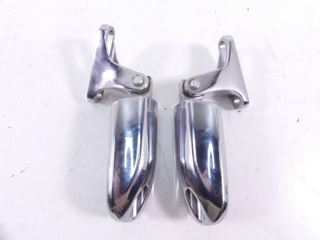 2010 Harley Touring FLHX Street Glide Rear Passenger Chrome Footpeg Set 49036-04 {{ shop.shopifyCountryName }} - Mototech271