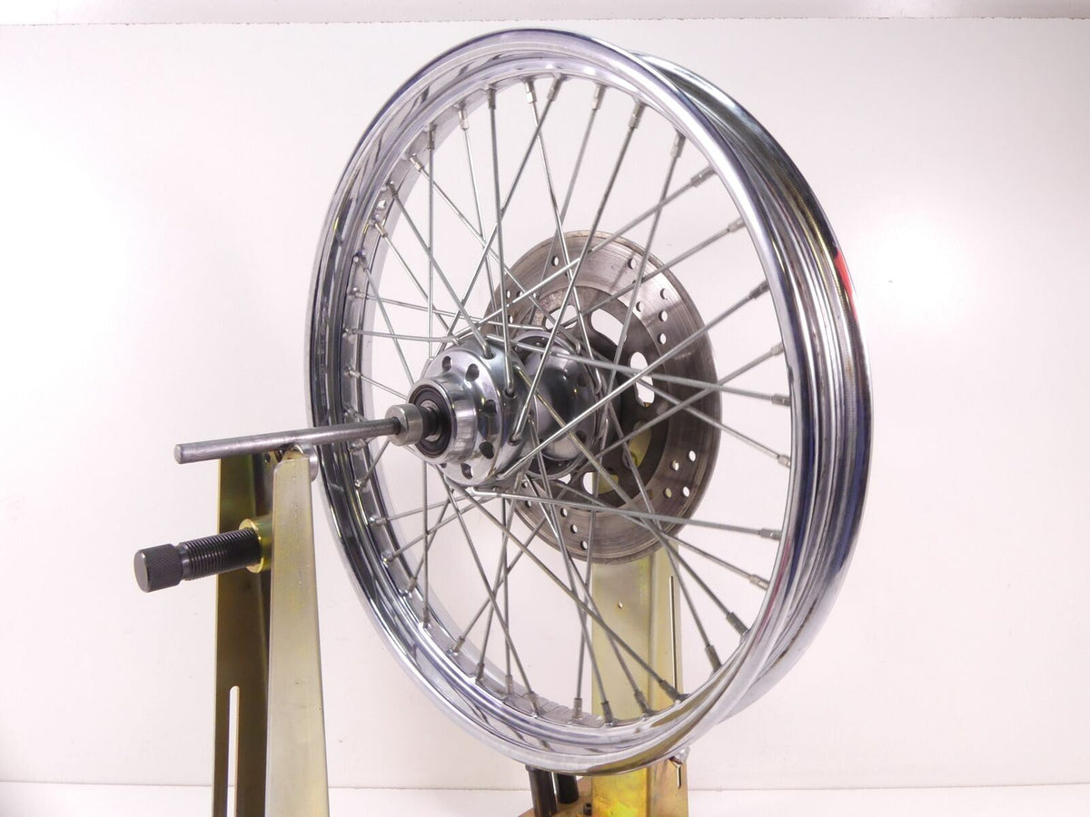 2004 Harley Softail FXSTSI Springer Front Wheel Rim 21x2.15 -Wobble 43676-05A {{ shop.shopifyCountryName }} - Mototech271