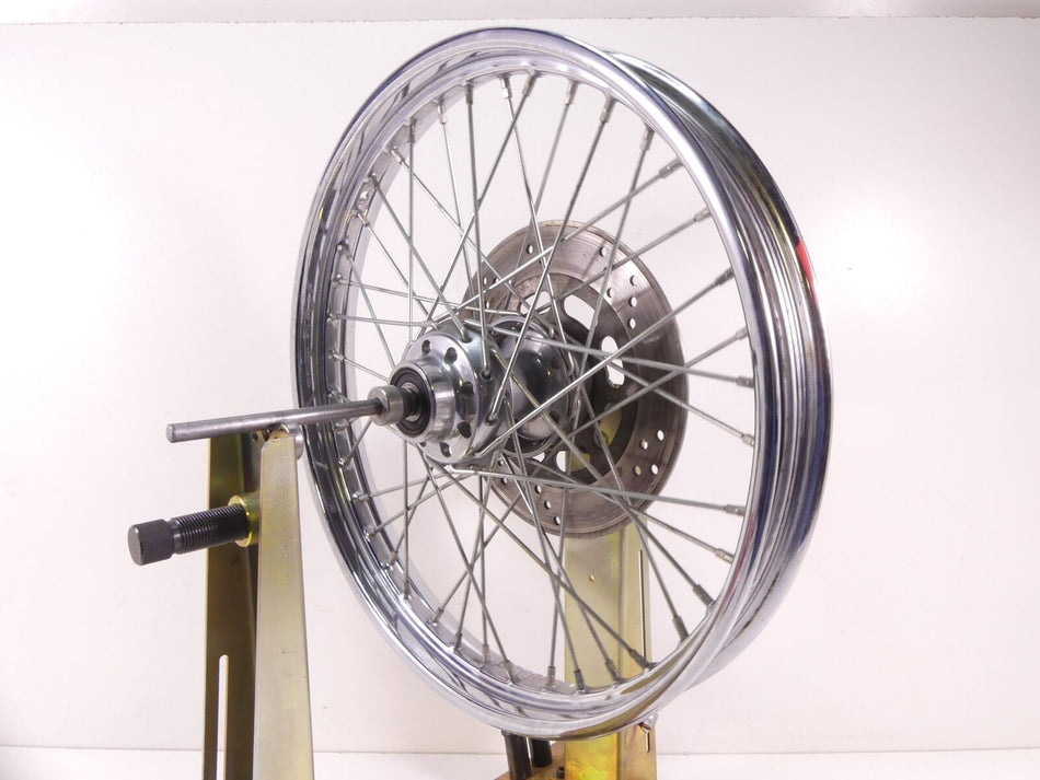2004 Harley Softail FXSTSI Springer Front Wheel Rim 21x2.15 -Wobble 43676-05A {{ shop.shopifyCountryName }} - Mototech271