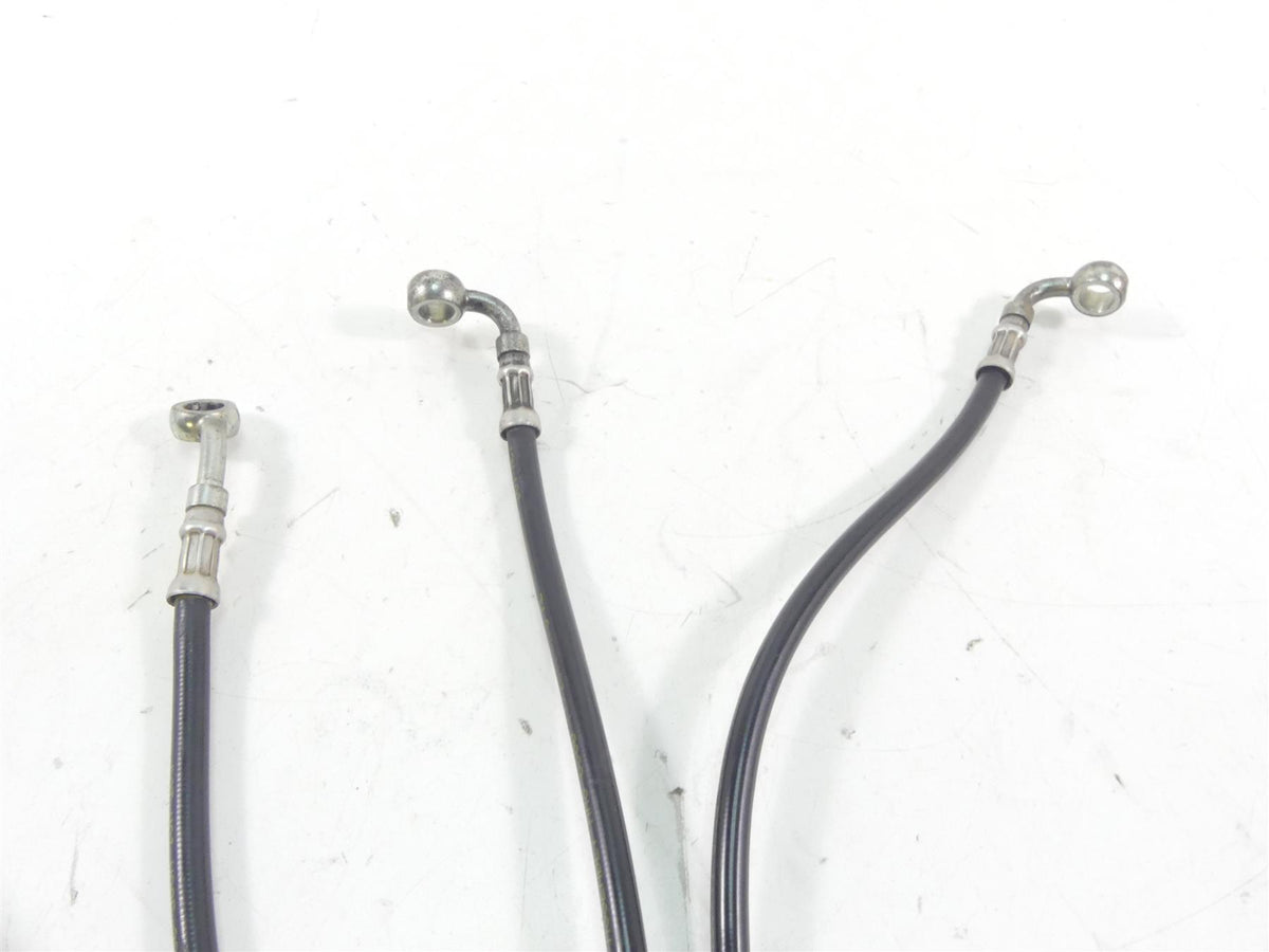 2014 Harley Touring FLHTK Electra Glide Front Abs Brake Line Hose Set 41800010 {{ shop.shopifyCountryName }} - Mototech271