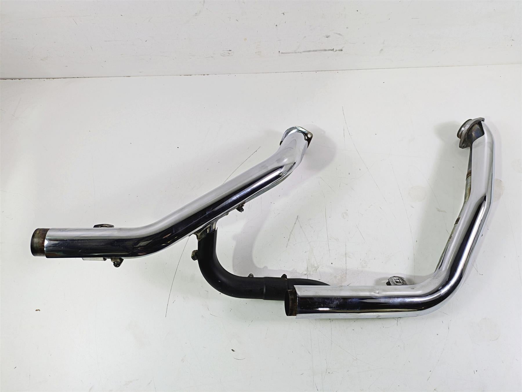2002 Harley Dyna FXDL Low Rider Oem Exhaust Pipe Header Set 65668-98 65669-98 {{ shop.shopifyCountryName }} - Mototech271
