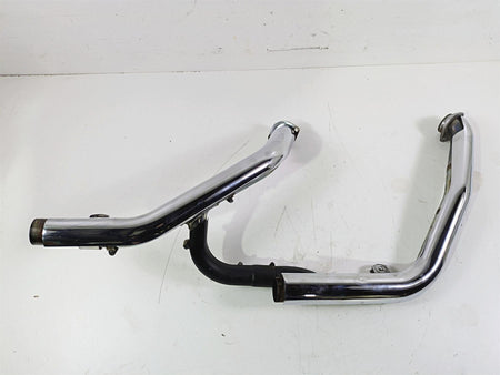 2002 Harley Dyna FXDL Low Rider Oem Exhaust Pipe Header Set 65668-98 65669-98 {{ shop.shopifyCountryName }} - Mototech271