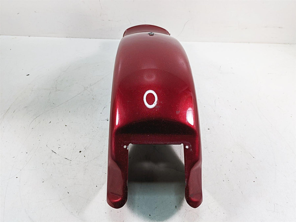 1999 Harley FXSTS Softail Springer Rear Fender Red Pearl Custom Paint 59753-97 {{ shop.shopifyCountryName }} - Mototech271