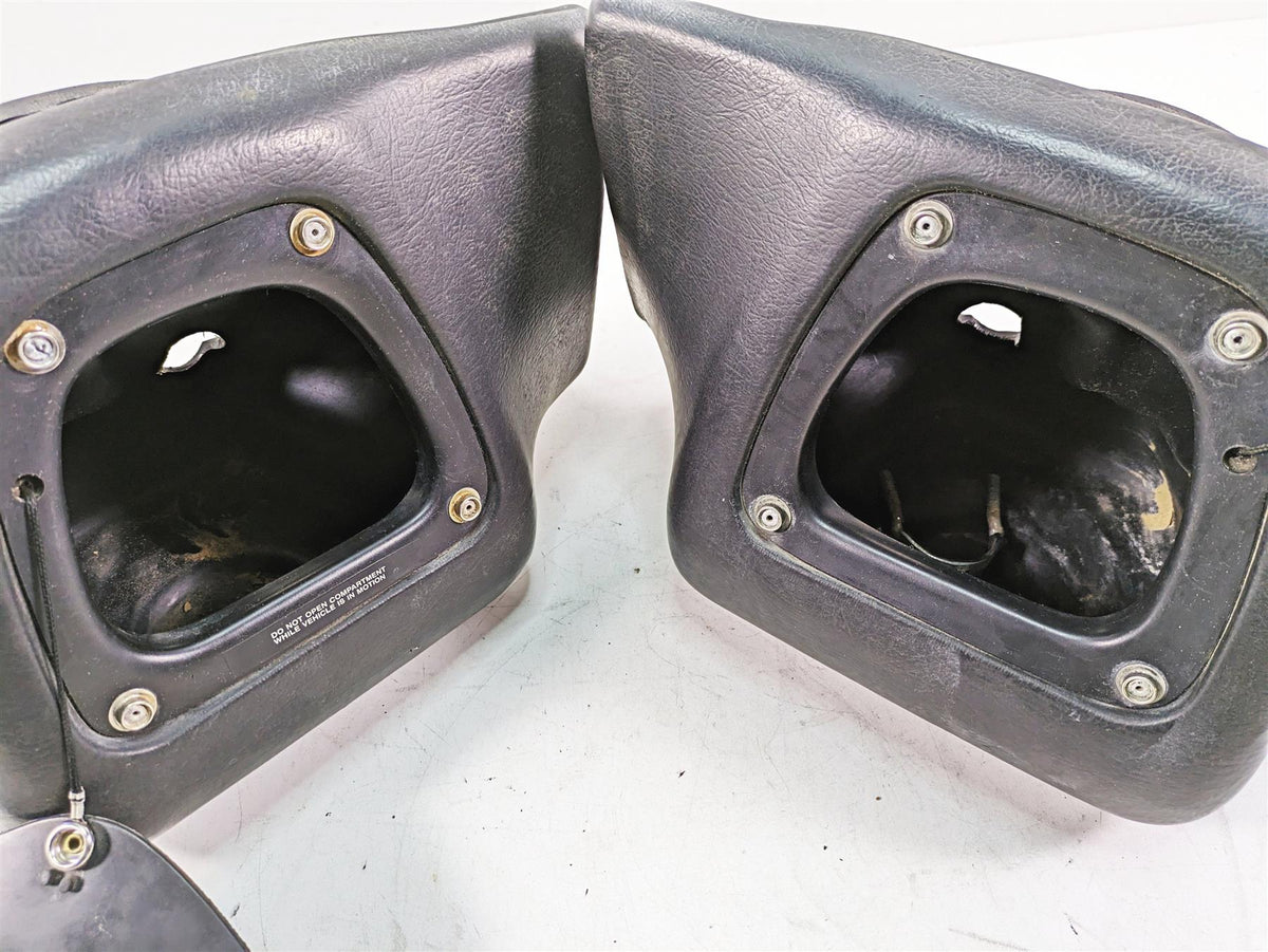 1999 Harley Touring FLHTC Electra Glide Leg Fairing Storage Box Set 58683-89B {{ shop.shopifyCountryName }} - Mototech271