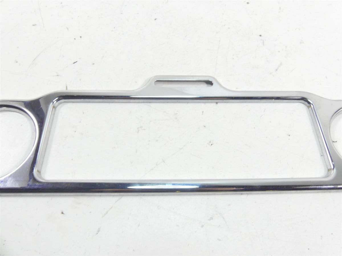 2005 Harley Touring CVO FLHTC SE Electra Glide Radio Gauges Chrome Trim Cover {{ shop.shopifyCountryName }} - Mototech271