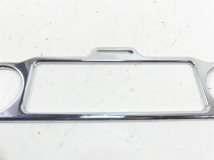 2005 Harley Touring CVO FLHTC SE Electra Glide  Radio Gauges Chrome Trim Cover