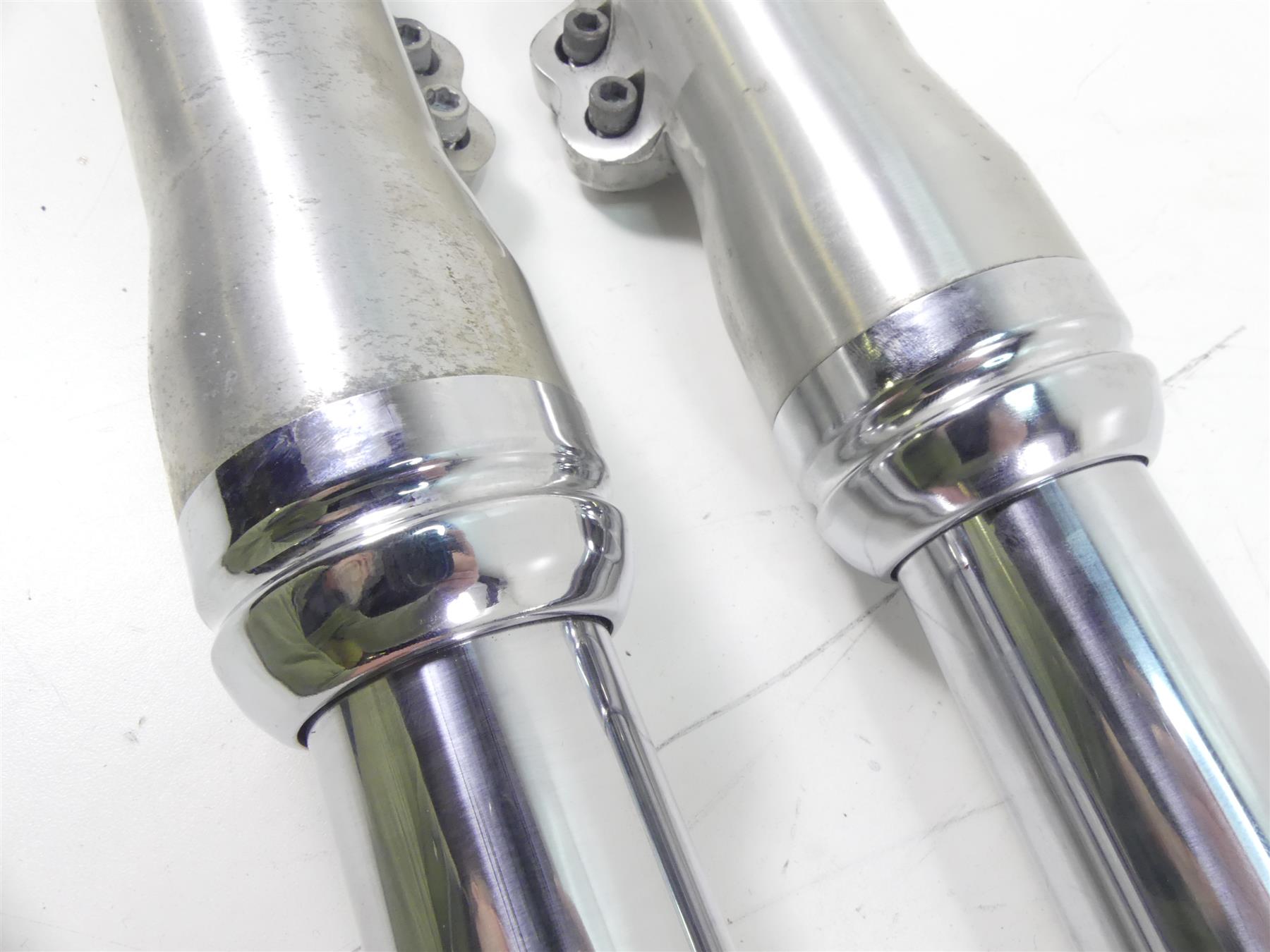 2013 Harley FXDWG Dyna Wide Glide Straight 49mm Front Forks 48802-10 48803-10 {{ shop.shopifyCountryName }} - Mototech271