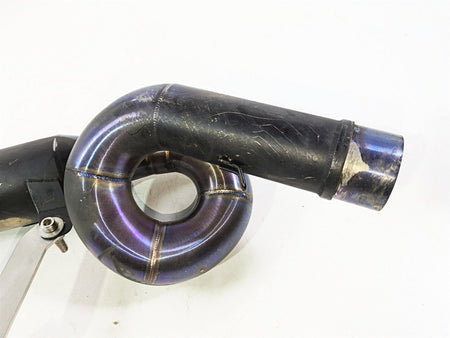 Motorcycle Used Aftermarket Loop Exhaust Mid Pipe Under Belly {{ shop.shopifyCountryName }} - Mototech271