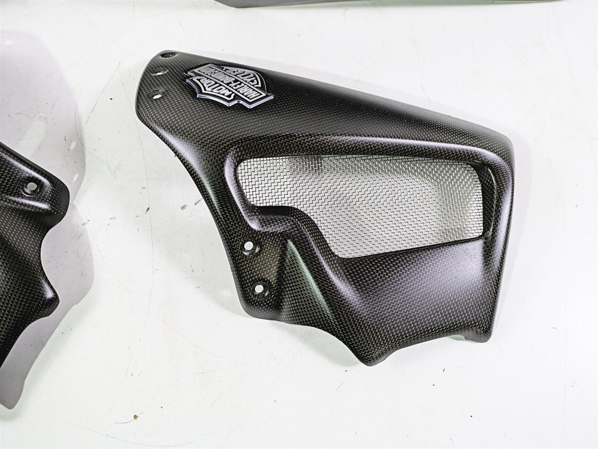 2010 Harley VRSCF Muscle Rod Bestem Carbon Fiber Tank Side Rear Fender Covers {{ shop.shopifyCountryName }} - Mototech271
