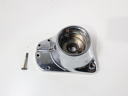 1998 Harley Dyna FXDL Low Rider Crankcase Engine Chrome Side Cover 25256-93A {{ shop.shopifyCountryName }} - Mototech271