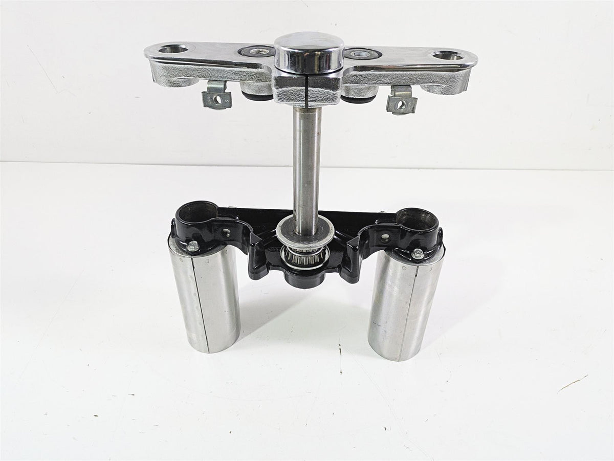 2014 Harley FLS Softail Slim Lower & Upper Triple Tree Set 45605-00A 45456-86B {{ shop.shopifyCountryName }} - Mototech271