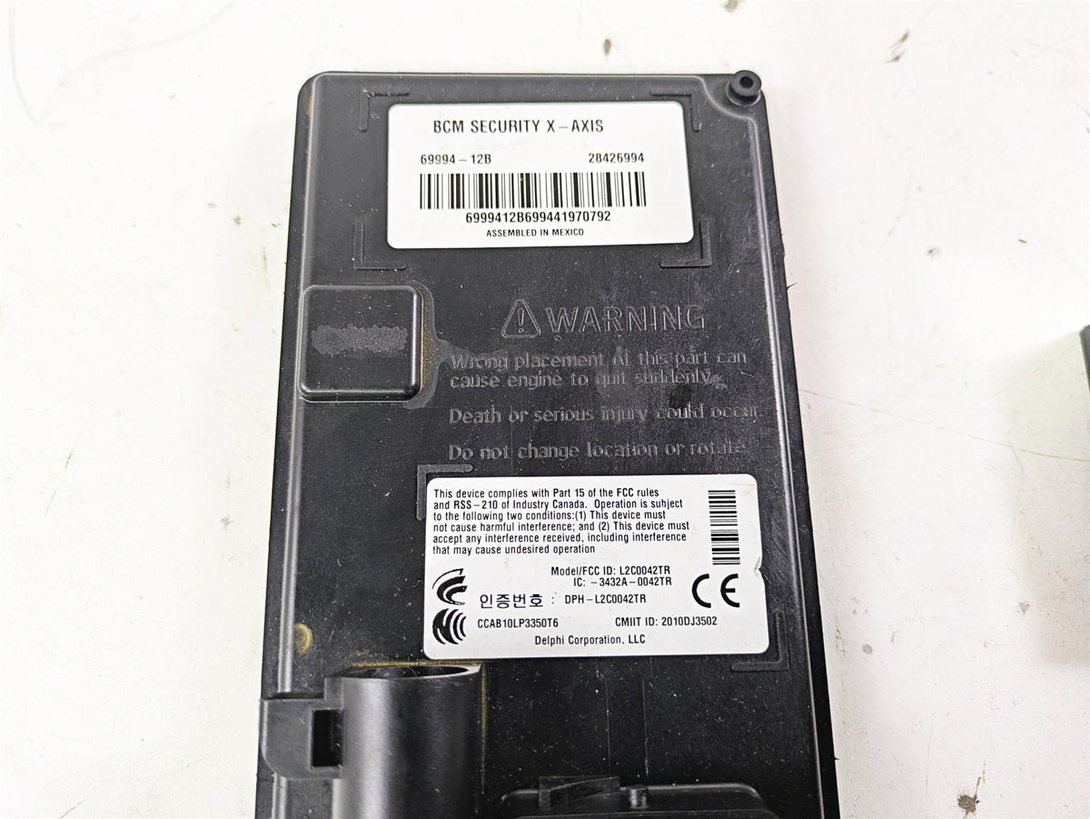 2015 Harley FXDL Dyna Low Rider Bcm Body Control Module X-Axis 69994-12B {{ shop.shopifyCountryName }} - Mototech271