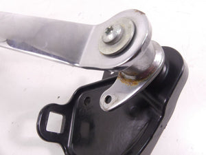 2009 Harley FXCW Softail Rocker Right Footpeg Foot Peg & Brake Pedal Set 5060002 | Mototech271