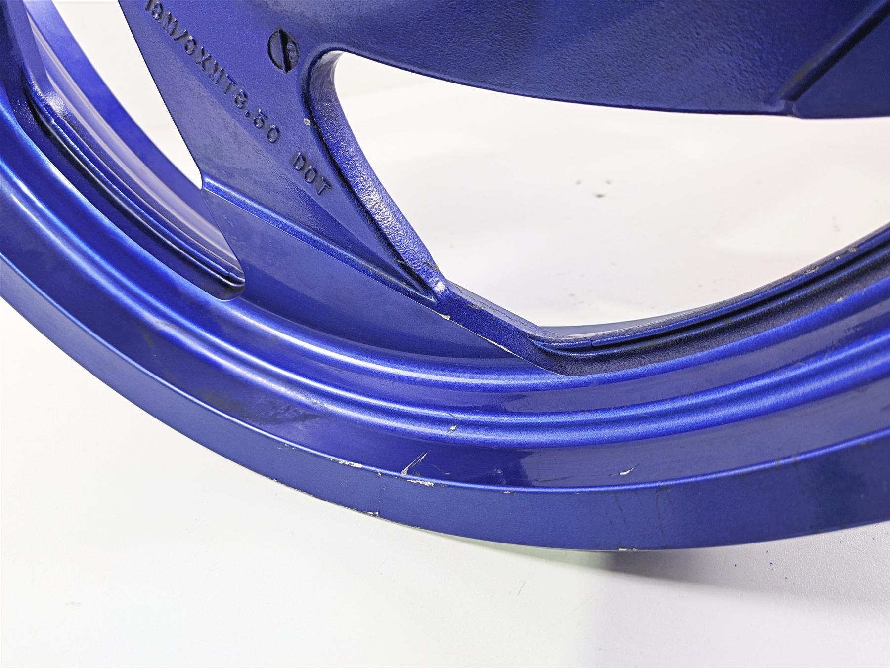 2019 Suzuki M109R VZR1800 Boulevard Front Wheel Rim 18x3.5 READ 54111-48G10 {{ shop.shopifyCountryName }} - Mototech271