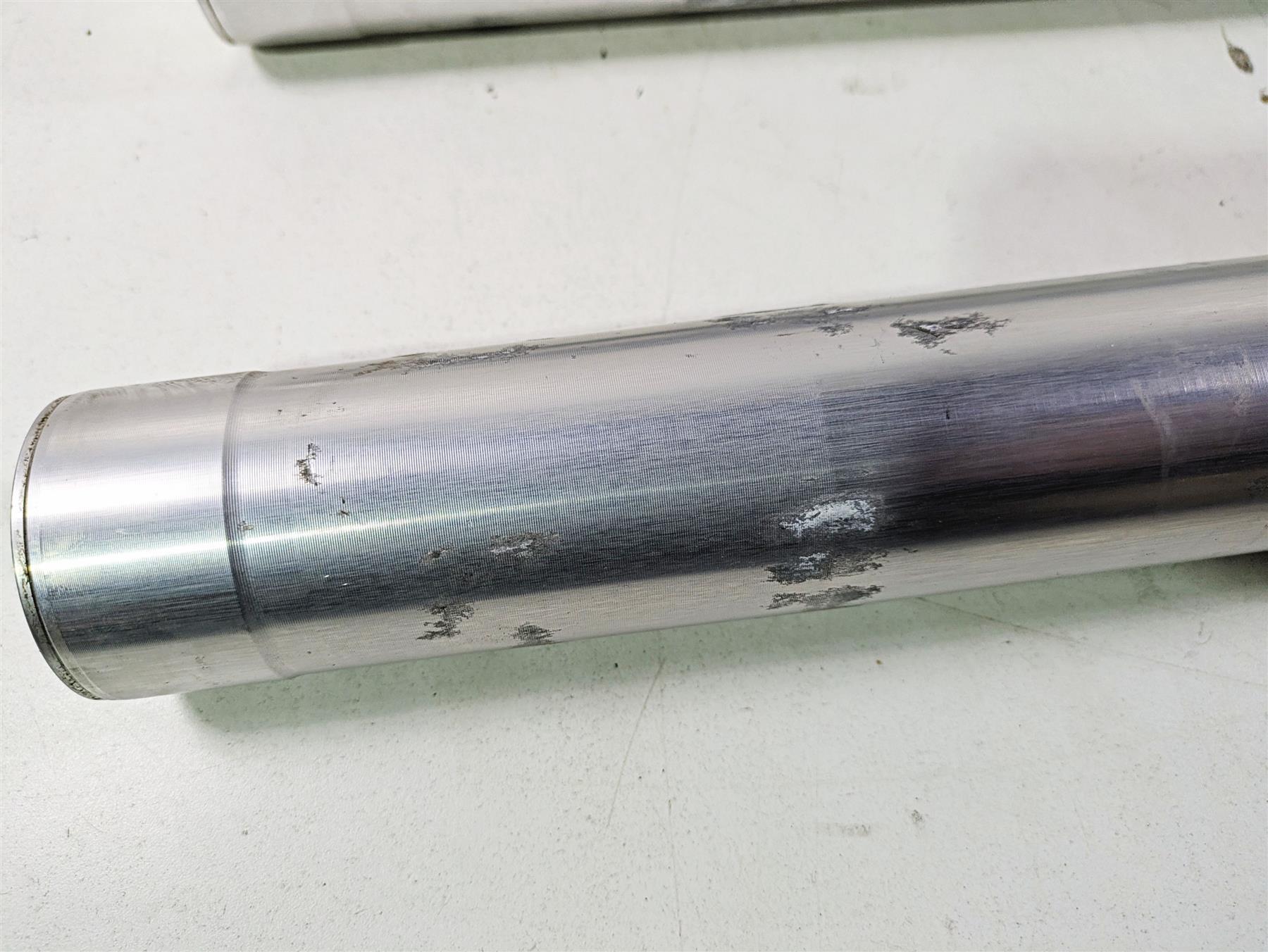 2002 Honda V-Twin VTX1800 C Straight Front Fork Leg Set - Read 51400-MCH-003 {{ shop.shopifyCountryName }} - Mototech271