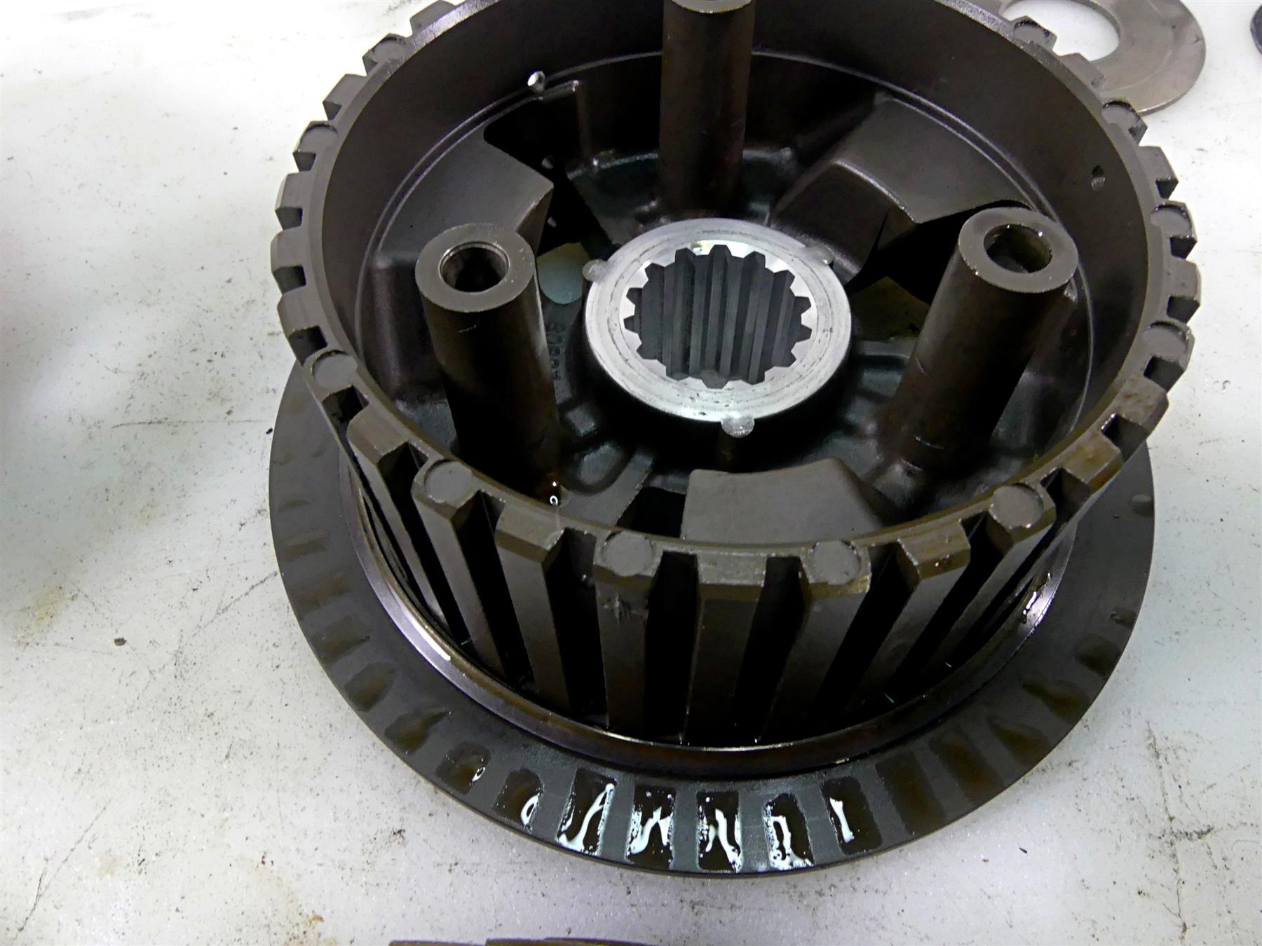 2012 Ducati Monster 1100 EVO Clutch Basket Housing Friction Steel Disc 198Z0011A {{ shop.shopifyCountryName }} - Mototech271