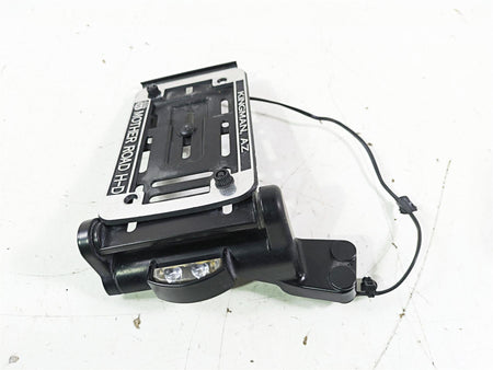 2012 Harley VRSCF Muscle V Rod Side License Plate Holder & Light 69390-09 {{ shop.shopifyCountryName }} - Mototech271