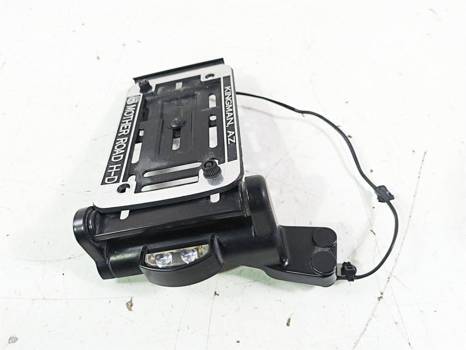 2012 Harley VRSCF Muscle V Rod Side License Plate Holder & Light 69390-09 {{ shop.shopifyCountryName }} - Mototech271