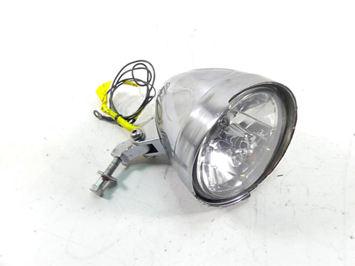 2009 Big Dog K9 Flames Skull Headlight Headlamp Head Light Lamp -Read | Mototech271