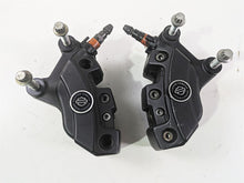 Load image into Gallery viewer, 2010 Harley Touring FLHXSE CVO Street Glide Front Brake Caliper Set 46368-10
