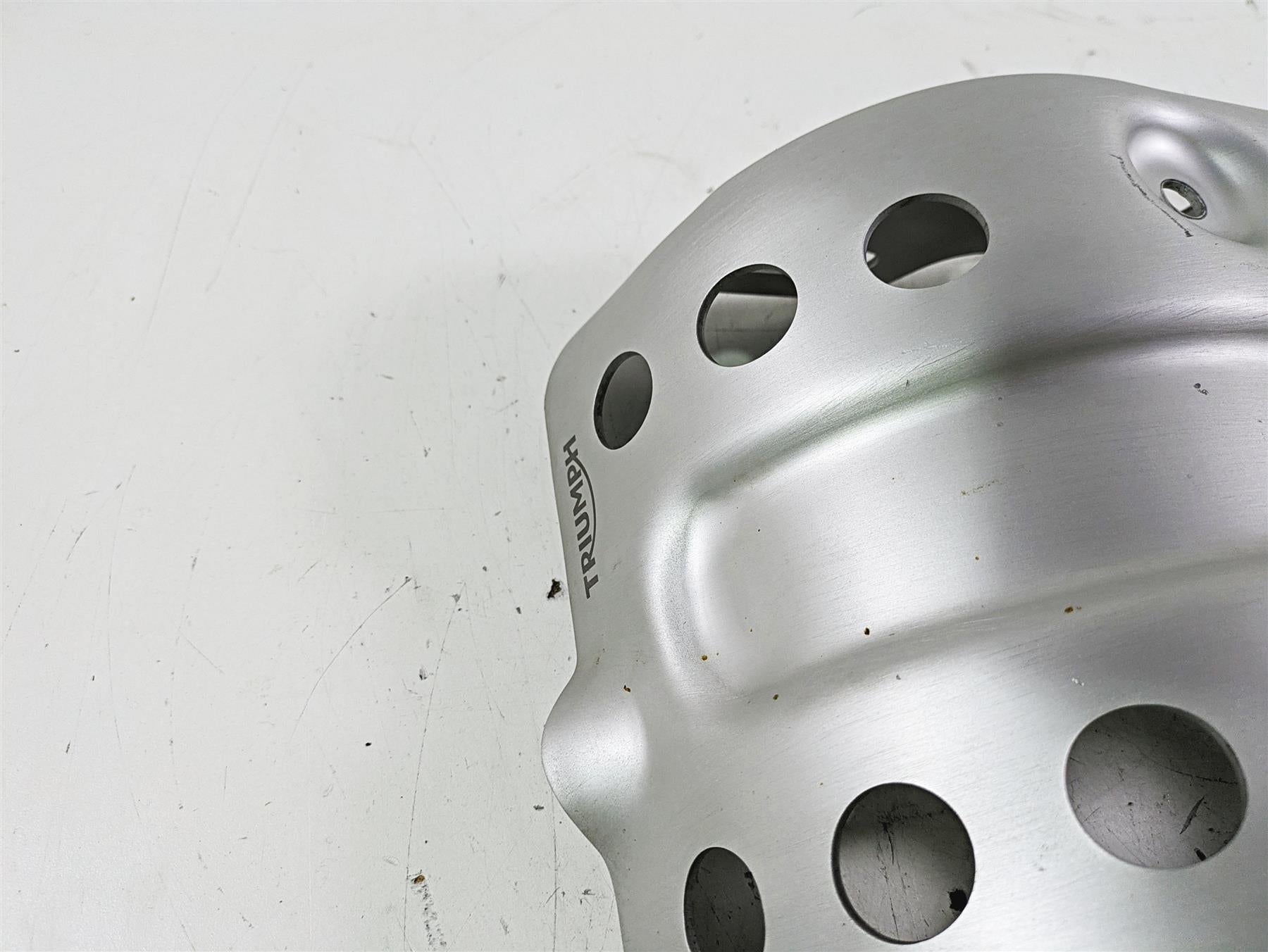2020 Triumph Street Scrambler 900 Lower Aluminum Engine Skid Plate A9700780 {{ shop.shopifyCountryName }} - Mototech271