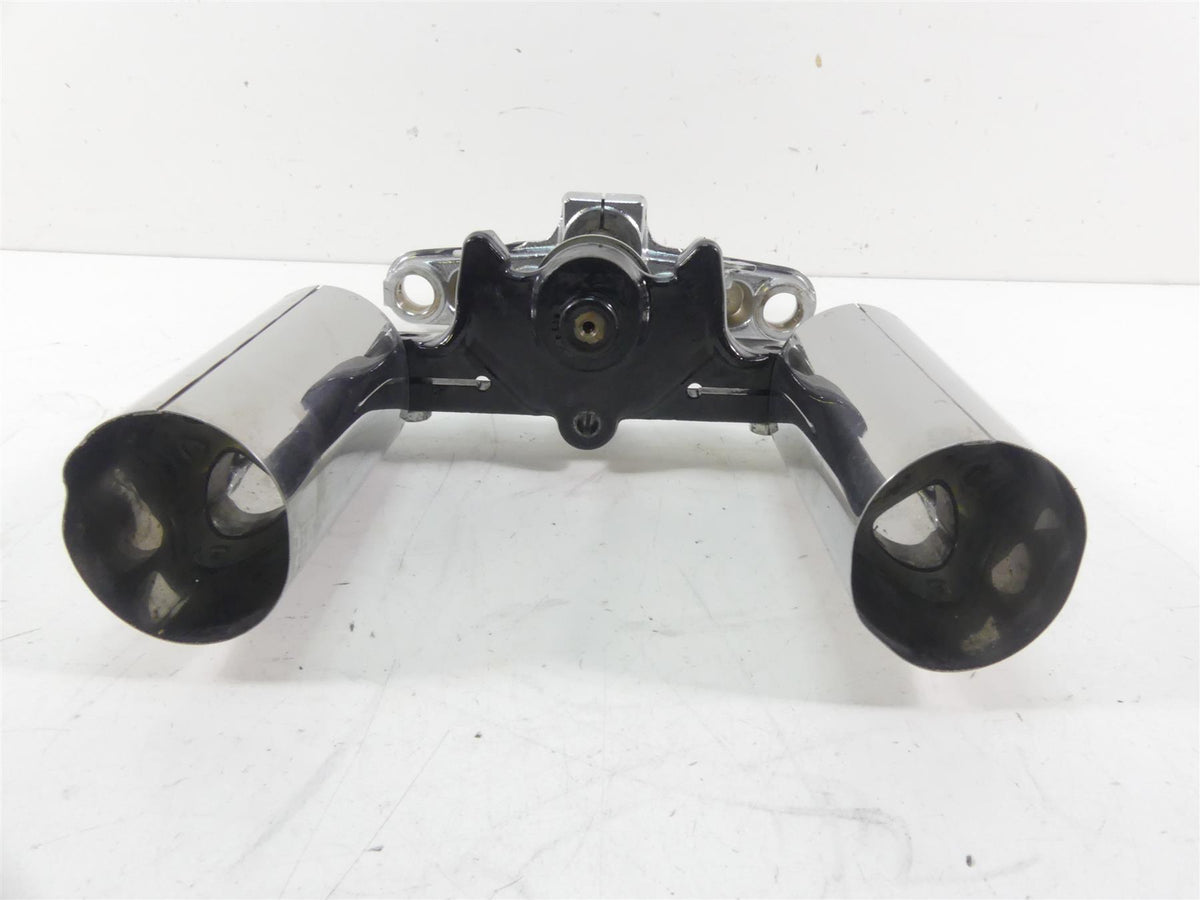 2017 Harley FLS Softail Slim Upper & Lower Triple Tree Set 45456-86B 45605-00A {{ shop.shopifyCountryName }} - Mototech271
