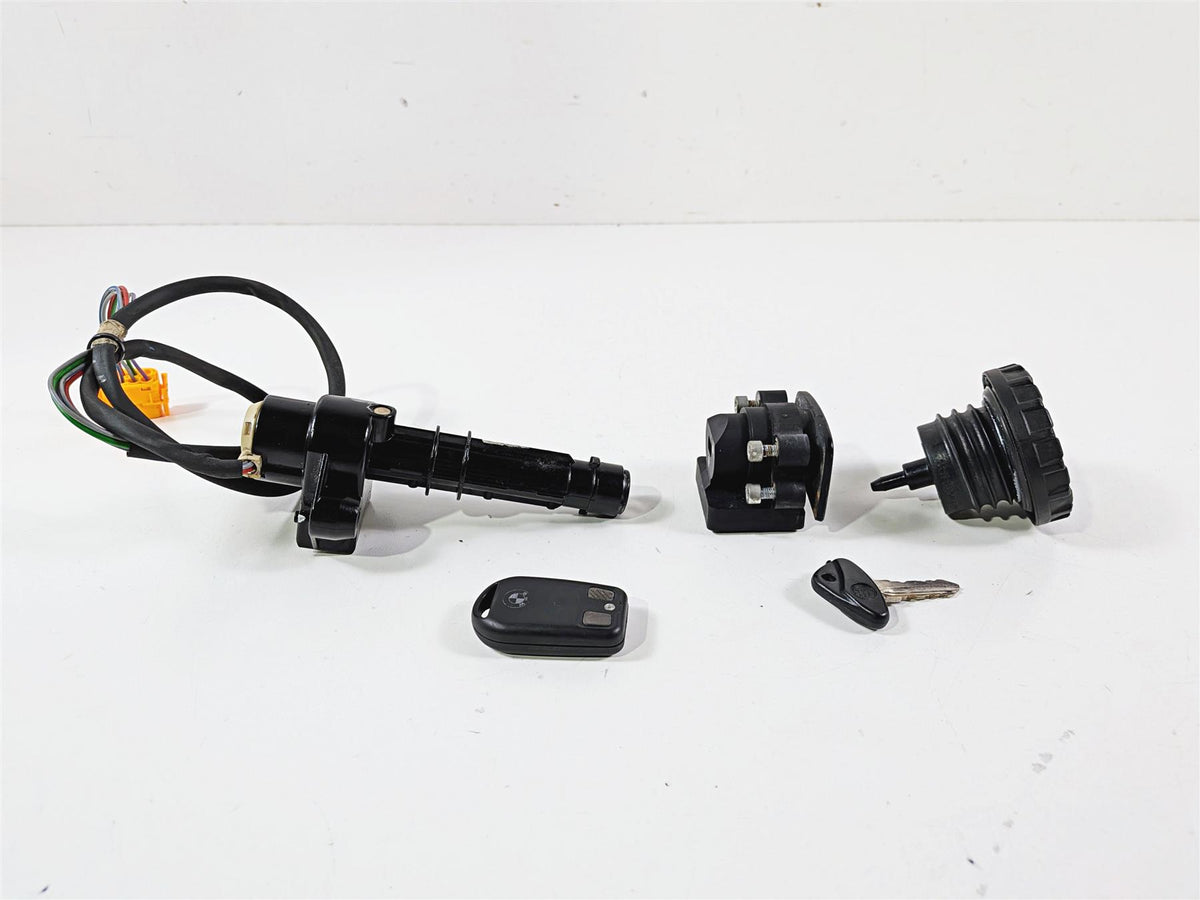 2002 BMW K1200LT 89V3 Ignition Switch Key Fuel Gas Cap Set 51252347015 {{ shop.shopifyCountryName }} - Mototech271