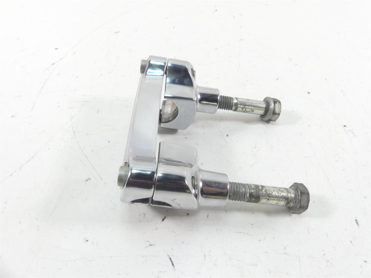 1998 Harley Dyna FXDL Low Rider Handlebar Riser Holder Clamps 56119-77A {{ shop.shopifyCountryName }} - Mototech271