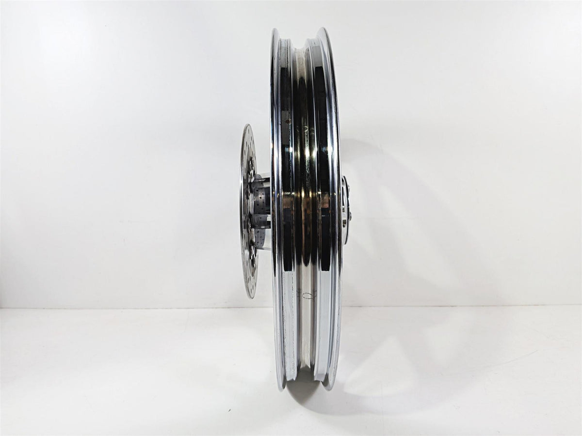 2008 Harley FXDSE CVO Dyna Chrome Slotted Front Wheel Rim 21x2.15 43973-08-Mototech271