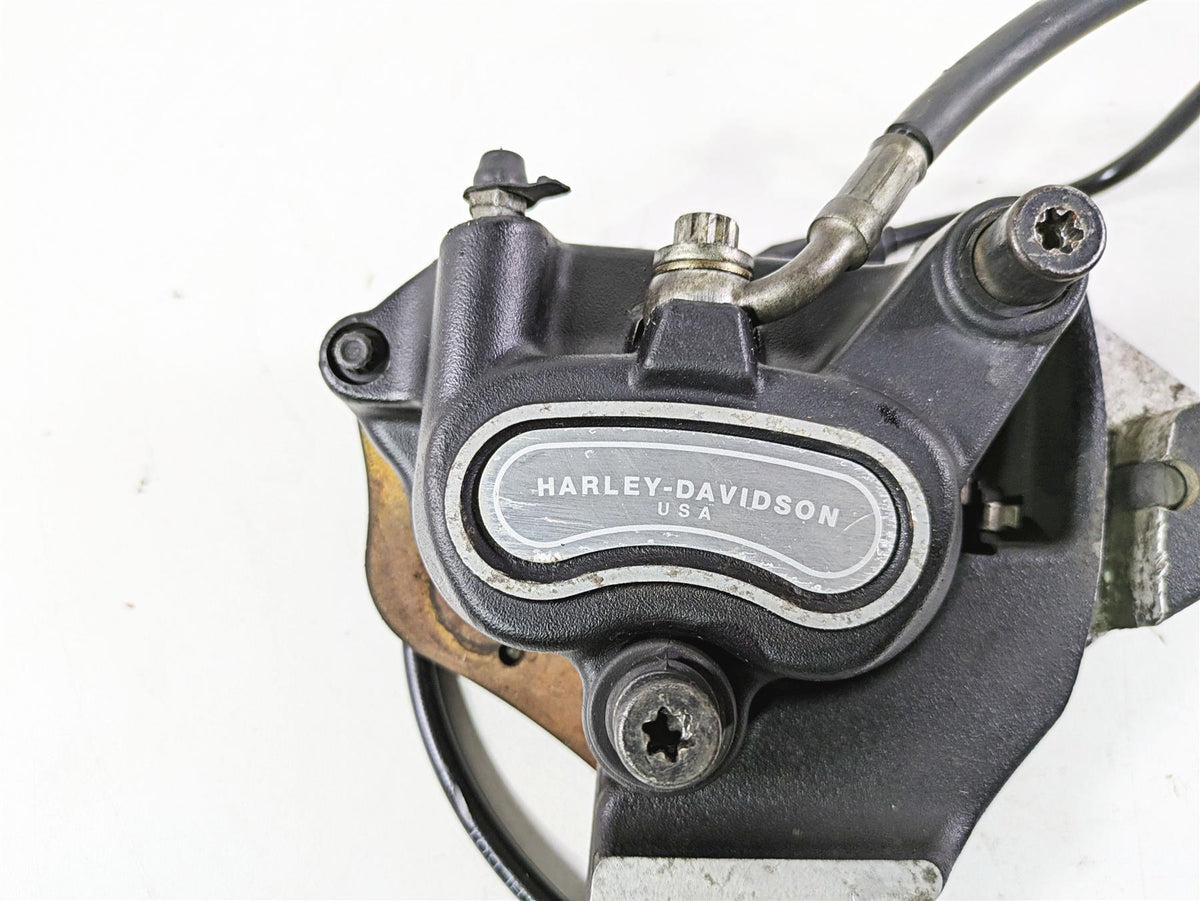 2008 Harley FLSTSB Cross Bones Rear Brake Caliper & Bracket 40908-08 {{ shop.shopifyCountryName }} - Mototech271