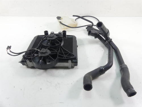 2012 Harley VRSCF Muscle Rod Radiator Fans Reservoir Hoses Set 26722-04 | Mototech271