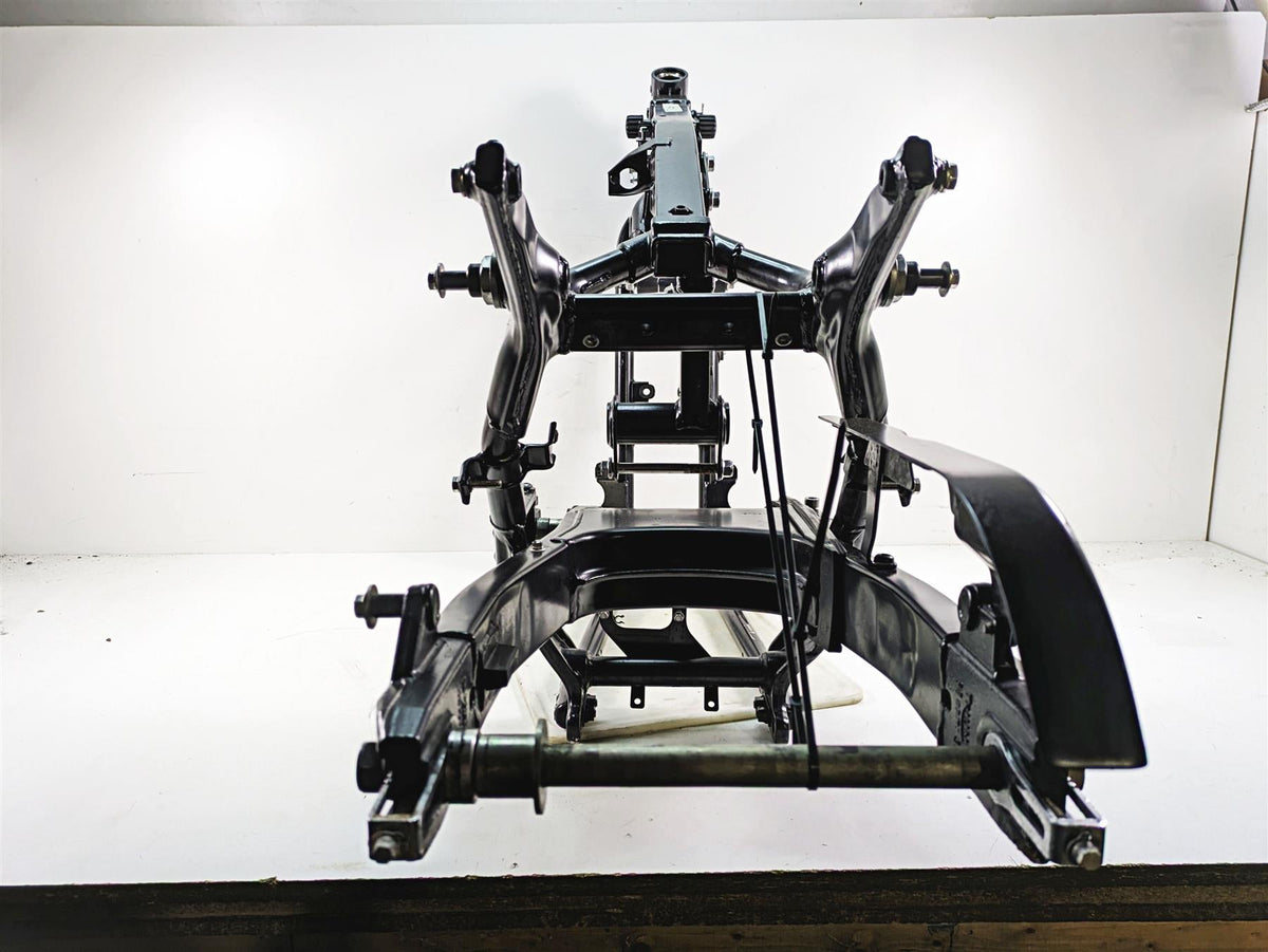 2011 Triumph America Straight Main Frame Chassis + Swingarm With Clean Texas Title T2076041 T2076043 {{ shop.shopifyCountryName }} - Mototech271